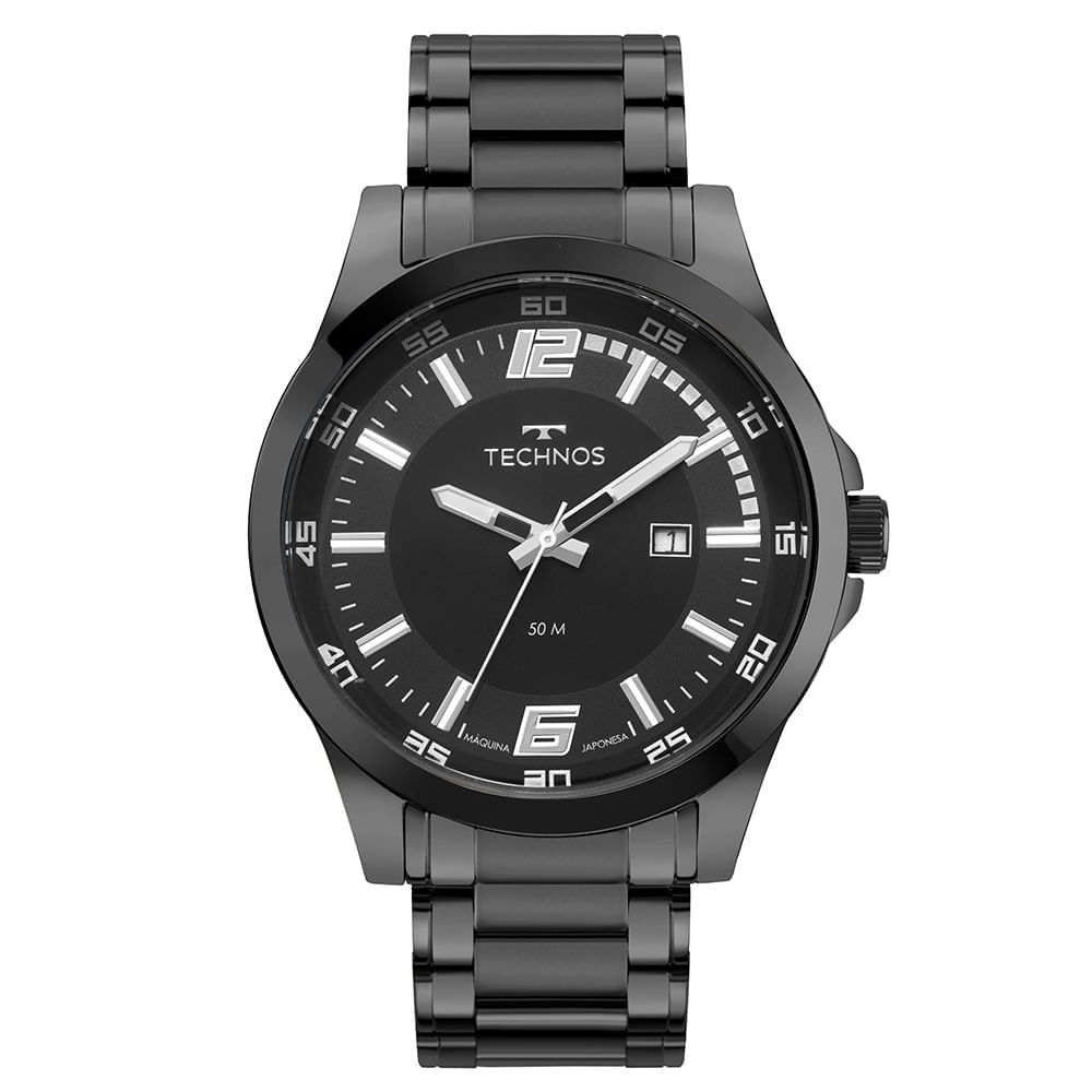 Relógio Technos Masculino Racer Preto - 2115UBH/1P