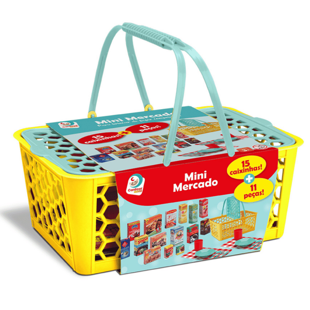 Cesta Mini Mercado - Cardoso 