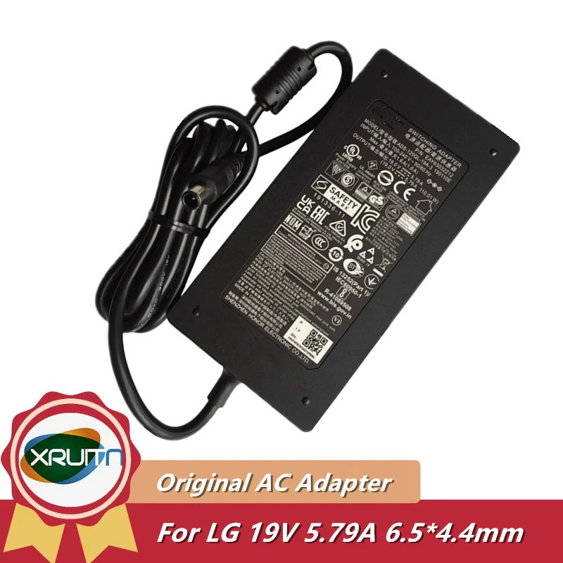 ADS-120QL-19A-3 Genuínos 190110E 19V 5.79A Comutação AC DC Adaptador Carregador 110W Para LG Projetor BFP100-27 34UC98 3