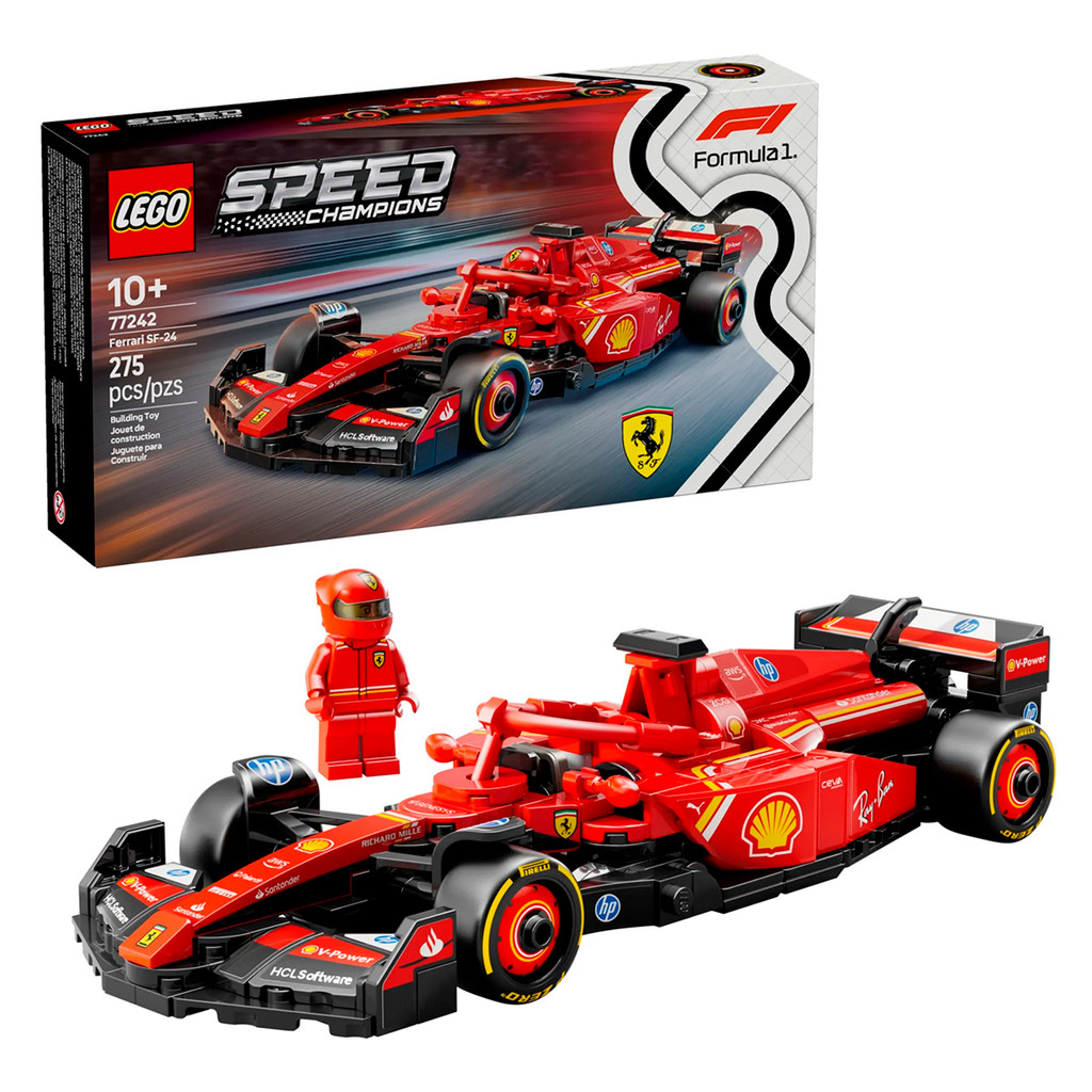 LEGO Speed Champions Ferrari SF-24 F1 Colecionável 77242 - Lego