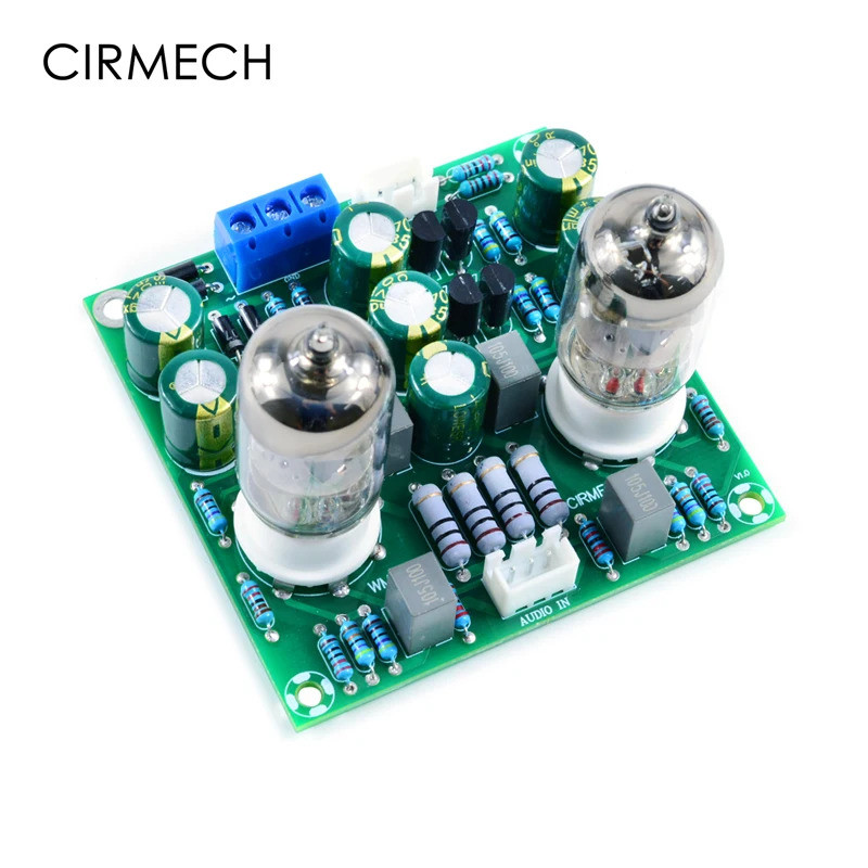 Placa de pré-amplificador de válvulas a vácuo CIRMECH HIFI, amplificador eletrônico de válvulas, kit DIY e produto acaba