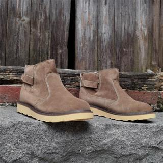 Masculino feminino estilo couro genuíno camurça Chelsea botas de alta qualidade na moda botas curtas antiderrapante resi