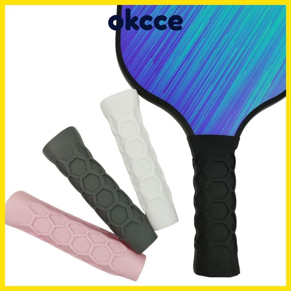 Suporte De Gel De Sílica OKCCE , Capa Antiderrapante Para Raquete De Pickleball , Overgrip Reutilizável