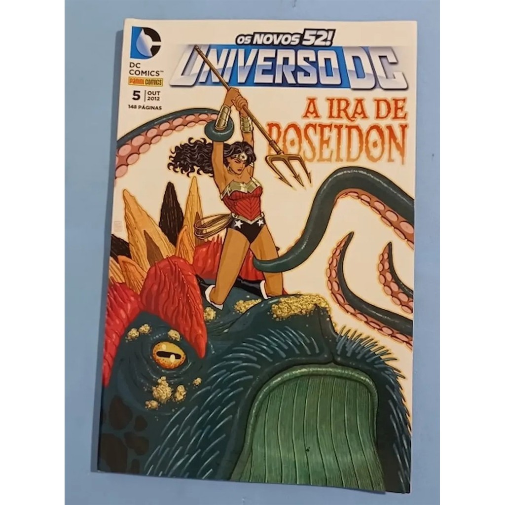 A Ira De Poseidon Vol. 5 - Universo DC autor N/C