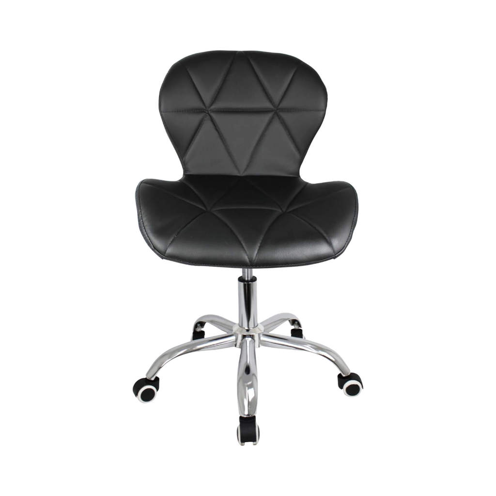 Cadeira Eiffel Office Slim preta Conthey Evolux - N1905951B