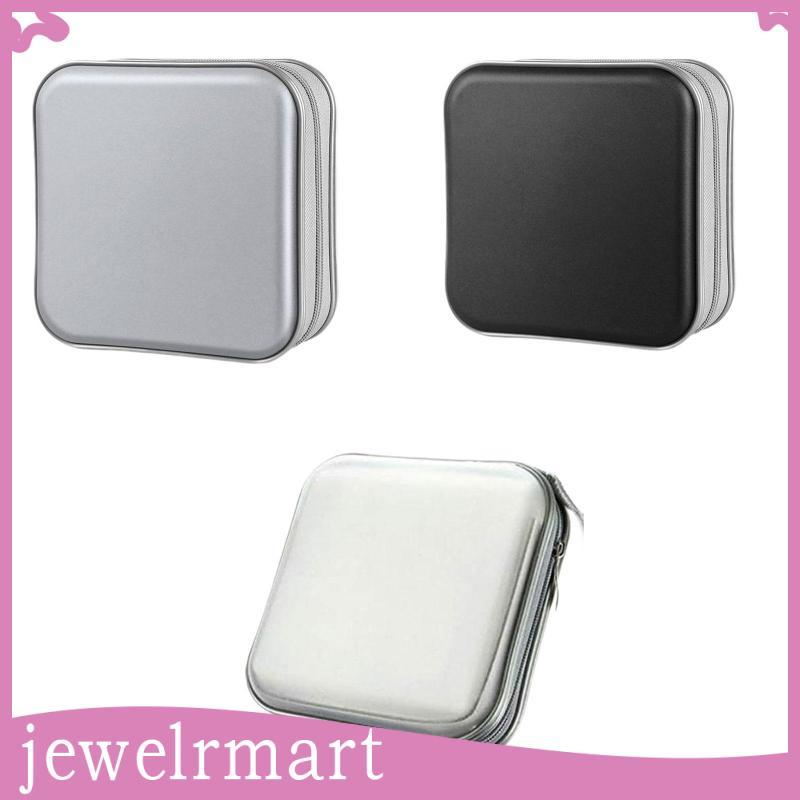 [Jewelrmart] Capa De CD , Disco Estilo Carteira , Organizador Doméstico Rígido Com Pasta E Suporte , Ideal Para Escritór