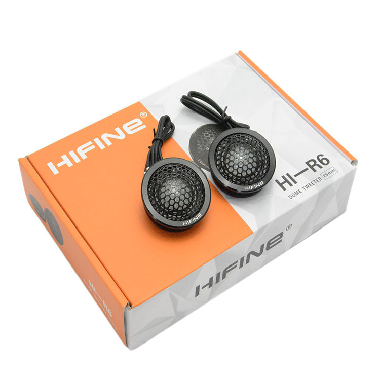 HINININE HI-R6 Tweeter para carro Tweeter de filme de seda modificado de áudio