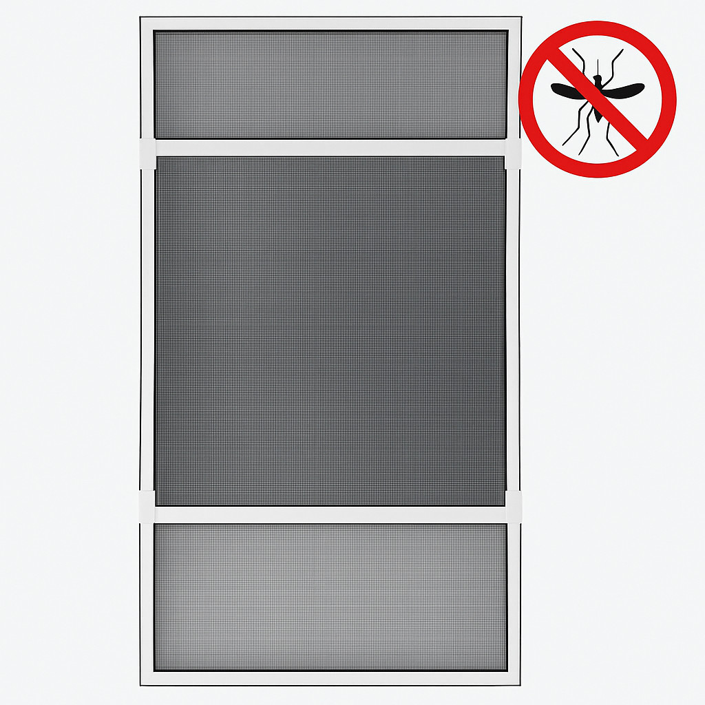 Tela Mosquiteira De Encaixe Regulável Para Vãos Janelas em Oferta na Shopee
