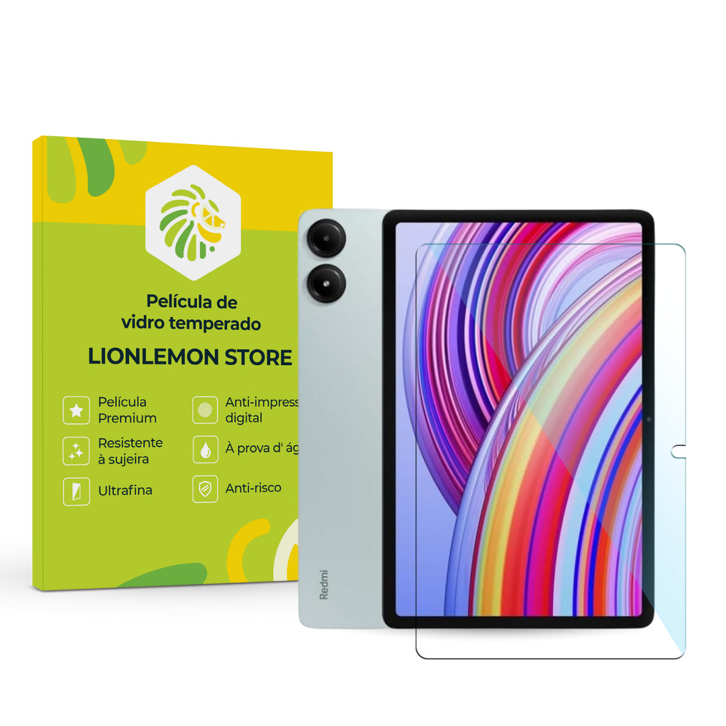 Película de vidro temperado para Xiaomi Redmi Pad PRO 12.1 - LionLemon Store