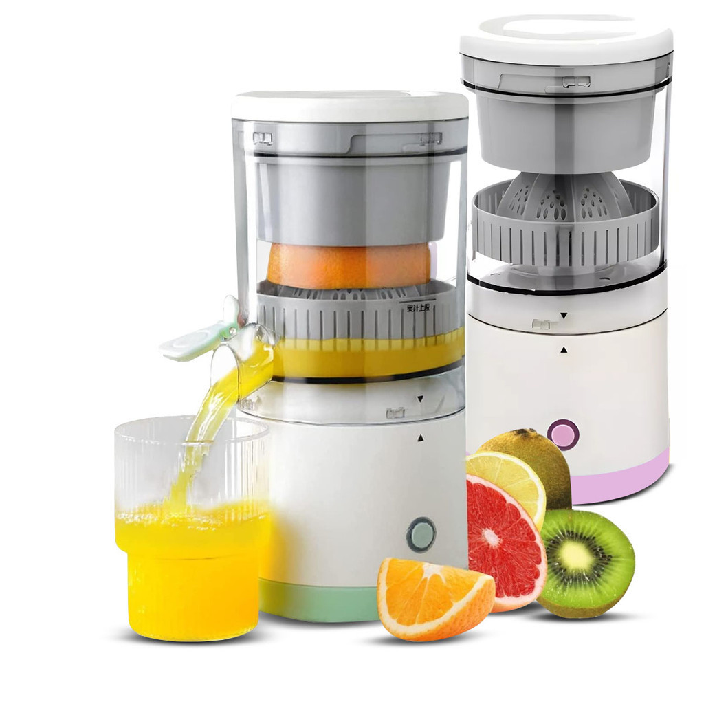 Espremedor De Laranja Frutas Elétrico Portátil Bivolt Extrator Recarregável USB