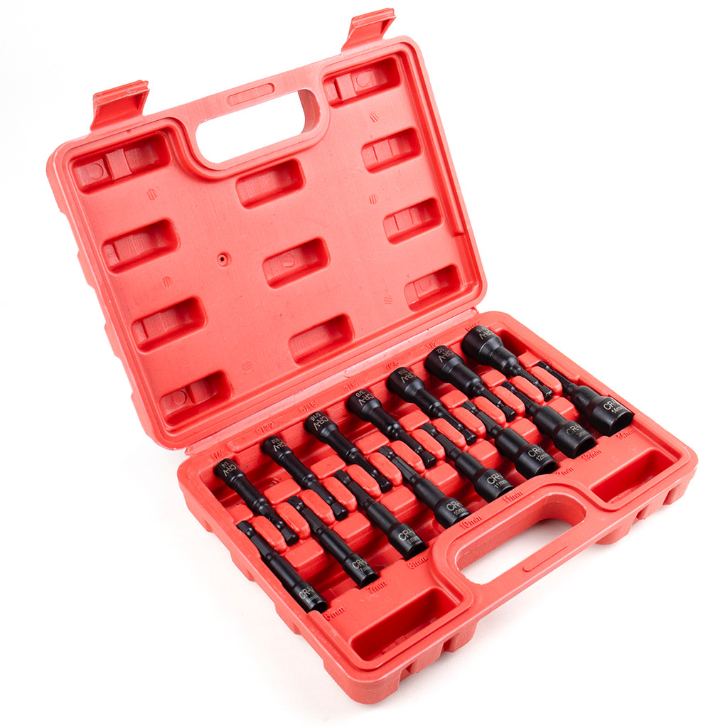 Jogo Bits Soquetes Magnéticos Sextavado 15 Pçs Parafusadeira em Oferta na Shopee