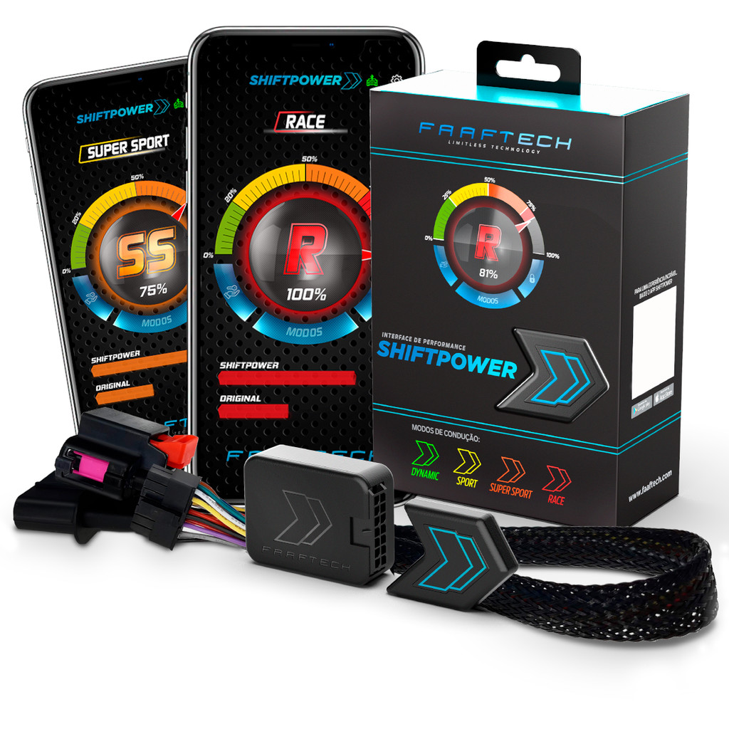 Imagem Módulo Acelerador Pedal Shiftpower Bluetooth 6.3 Com App no Celular