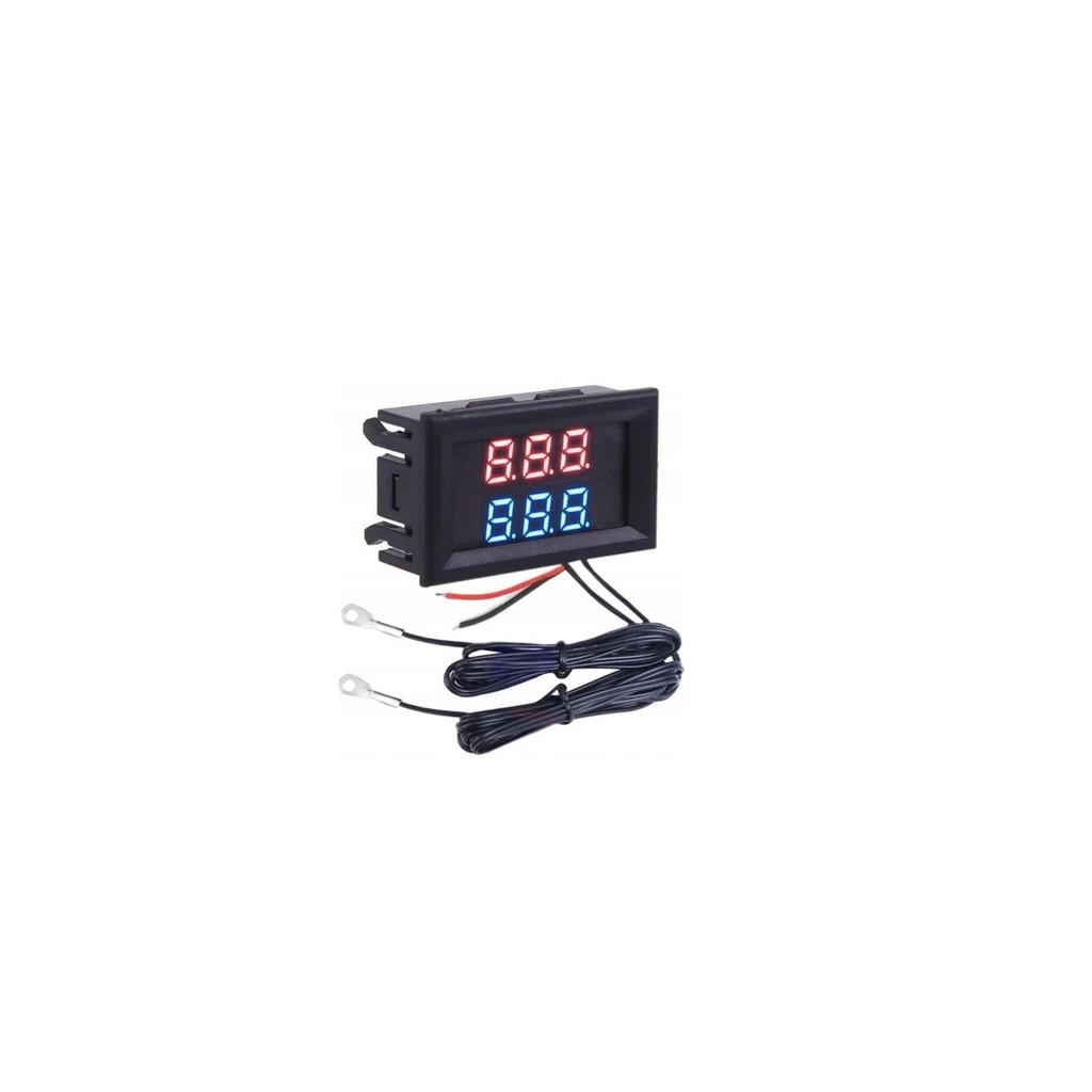 Medidor De Temperatura Termômetro Digital Duplo Com Display