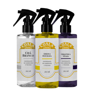 Kit 3 Odorizantes de Ambientes e Tecidos - Ameixa Dourada em Oferta na Shopee