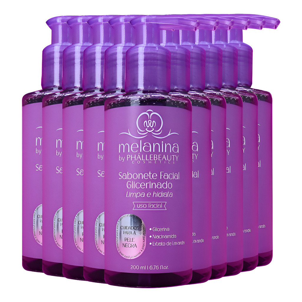 10 Sabonete Facial Melanina By Phállebeauty