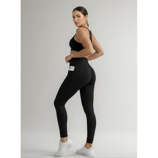 Calça Legging Feminina Com Bolso Fitness Academia Esportiva em Oferta na Shopee