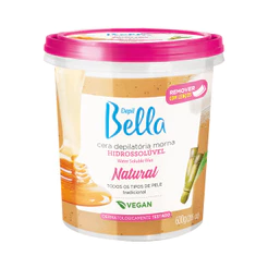 Cera Depilatória Depil Bella Morna Hidrossolúvel Natural 600g