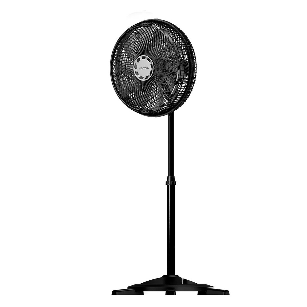 Detalhes do Ventilador de Coluna Ventisol Oscilante Turbo Grade De Plást