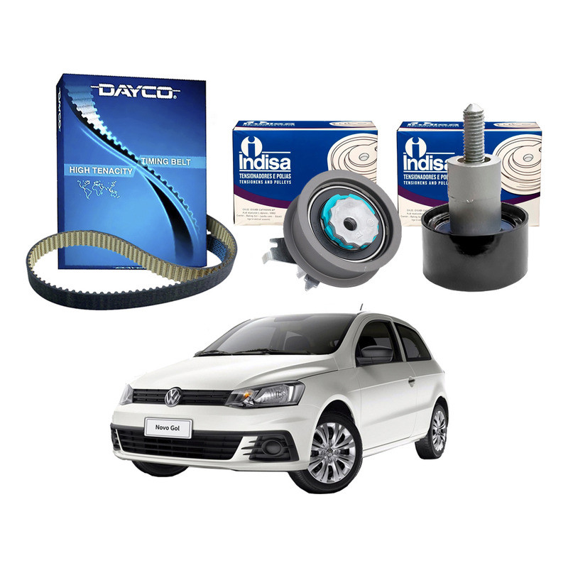 Kit Correia Dentada Tensor Gol G7 1.0 1.6 2018 A 2022 em Oferta na Shopee