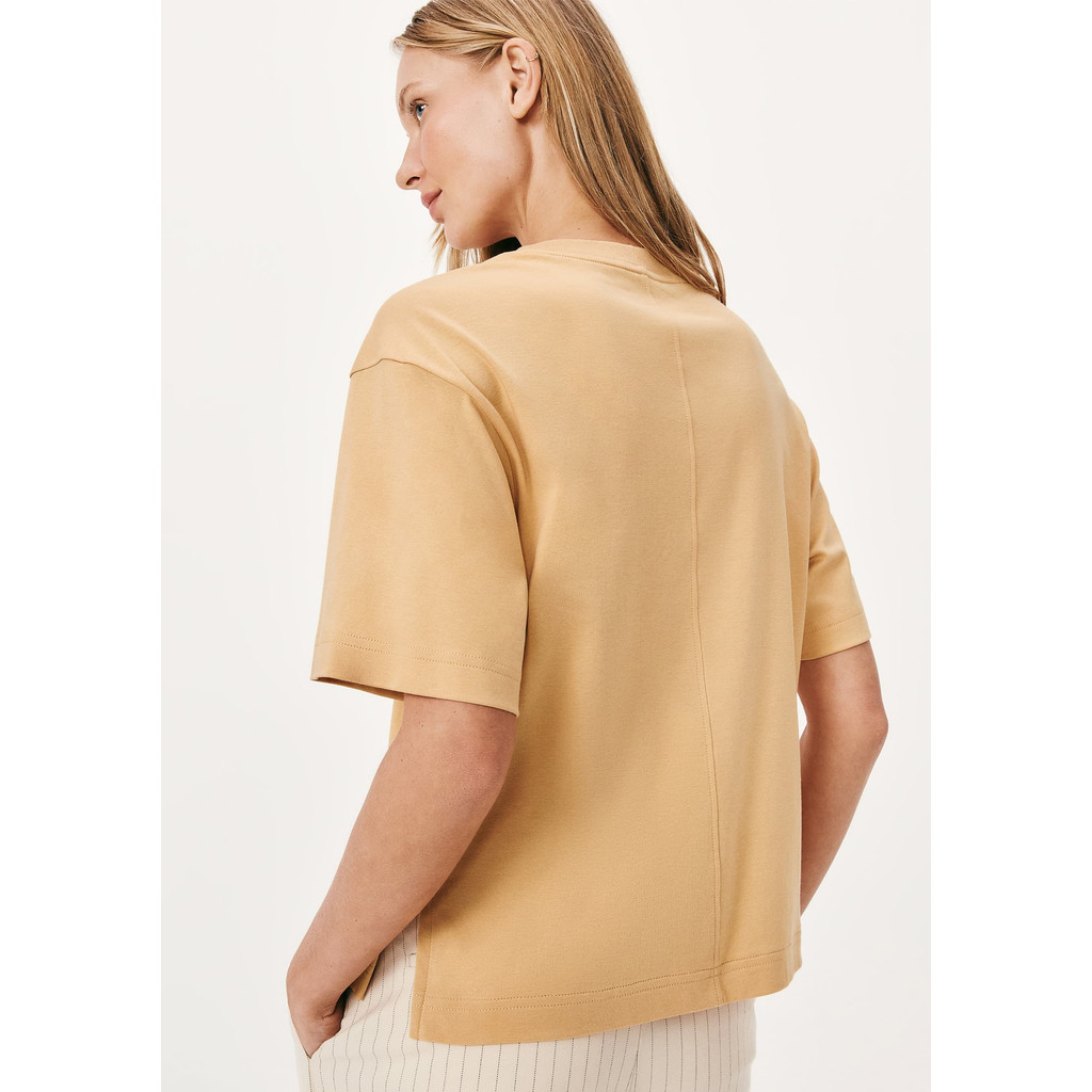 Detalhes do Camiseta Feminina Regular Em Algodão