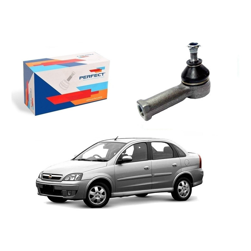 Terminal Direção Perfect Corsa Sedan 1.0 2002 A 2012 em Oferta na Shopee