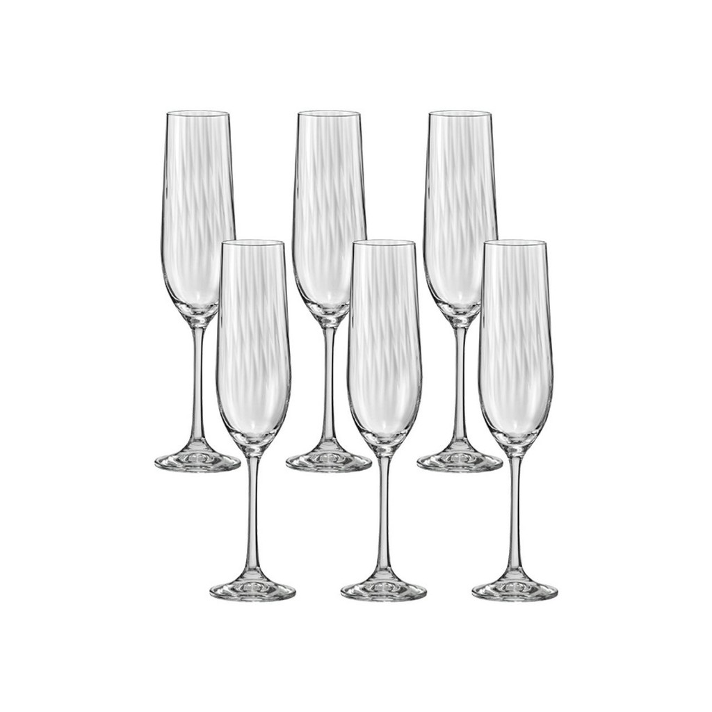 Jogo de 6 Taças para Espumante Dream 190ml – Haus Concept em Oferta na Shopee