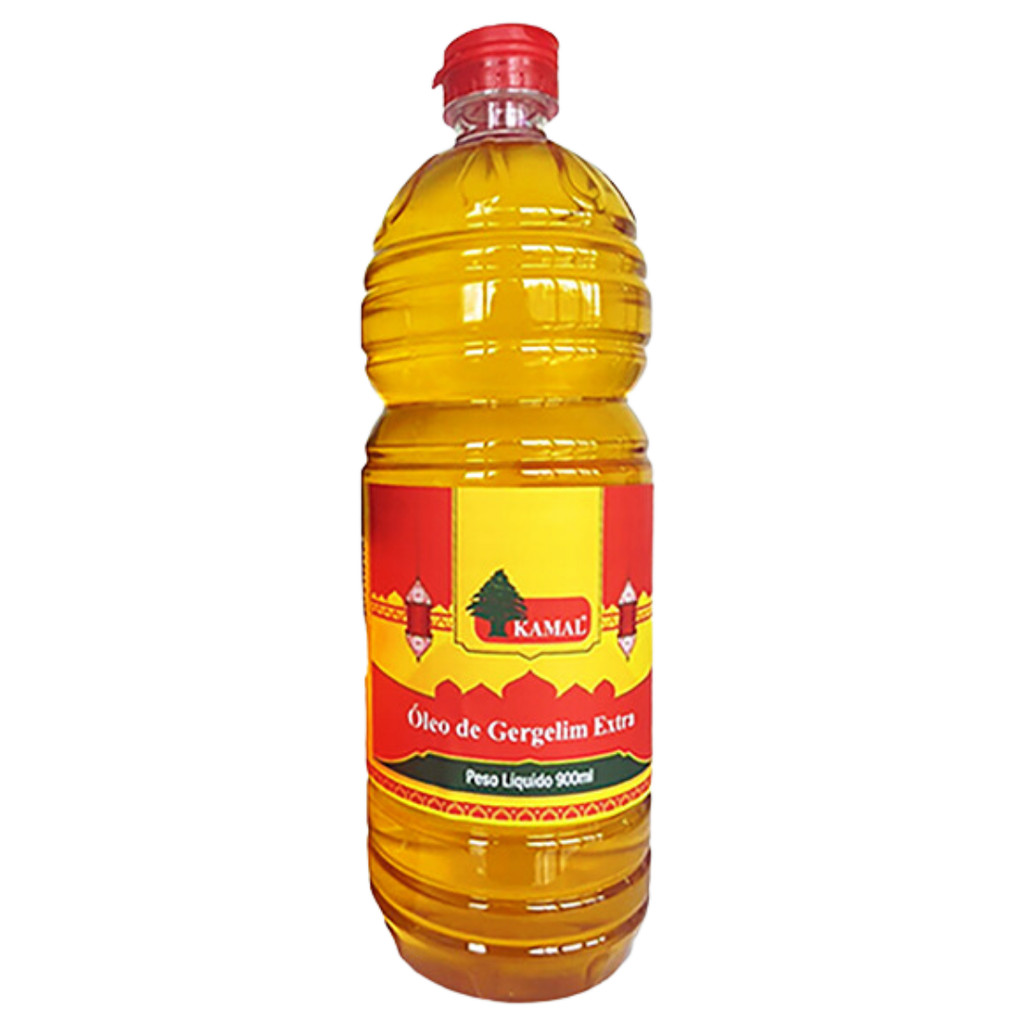 Óleo de Gergelim Extra 900ML - Kamal em Oferta na Shopee