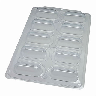 Forma de Silicone para Trufas Alongadas 10 Cavidades SP BWB em Oferta na Shopee