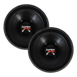 KIT 02 WOOFER BOMBER RUSH 12" 1000 RMS 4 OHMS