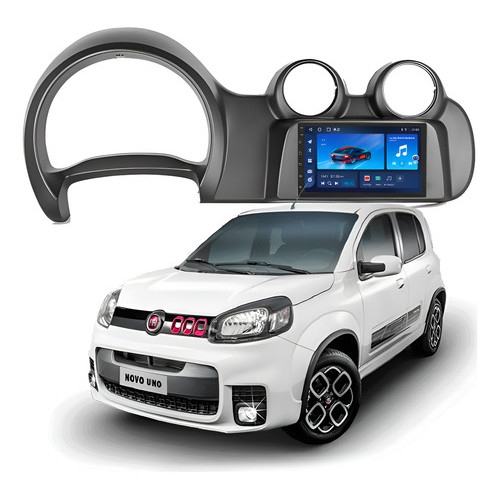 Imagem Multimídia Joker Uno Vivace 2010 A 2016 Quadcore 2ram+64gb Carplay Android Gps Bluetooth 7p