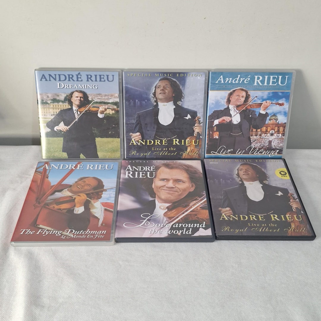 DVD Coleção 6 DVD´s André Rieu editora André Rieu