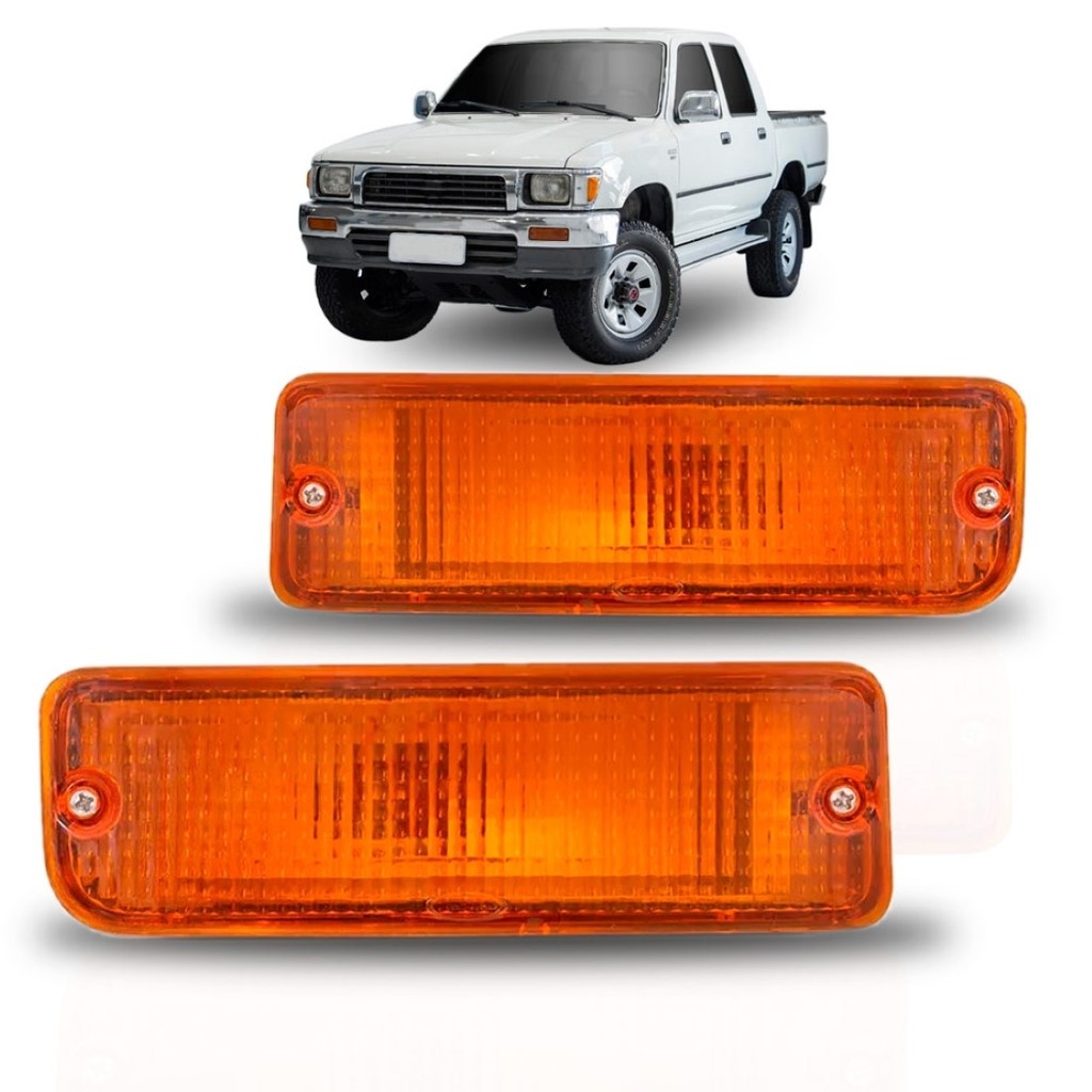 Pisca Seta Parachoque Hilux 1992 1993 1994 1995 1996 1997 1998 1999 2000 2001 em Oferta na Shopee