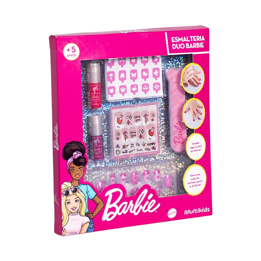Esmalteria Duo Barbie Multikids - BR2422
