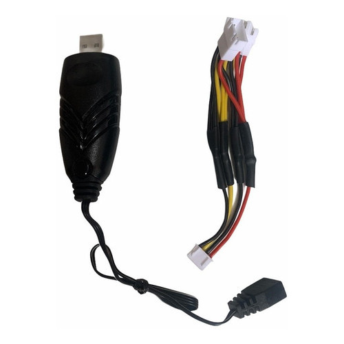 Carregador Usb Para Bateria Até 2200mah 11.1v Airsoft