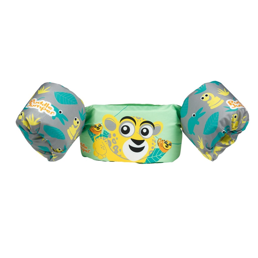 Boia Infantil Puddle Jumper Colete Salva Vidas Leopardo