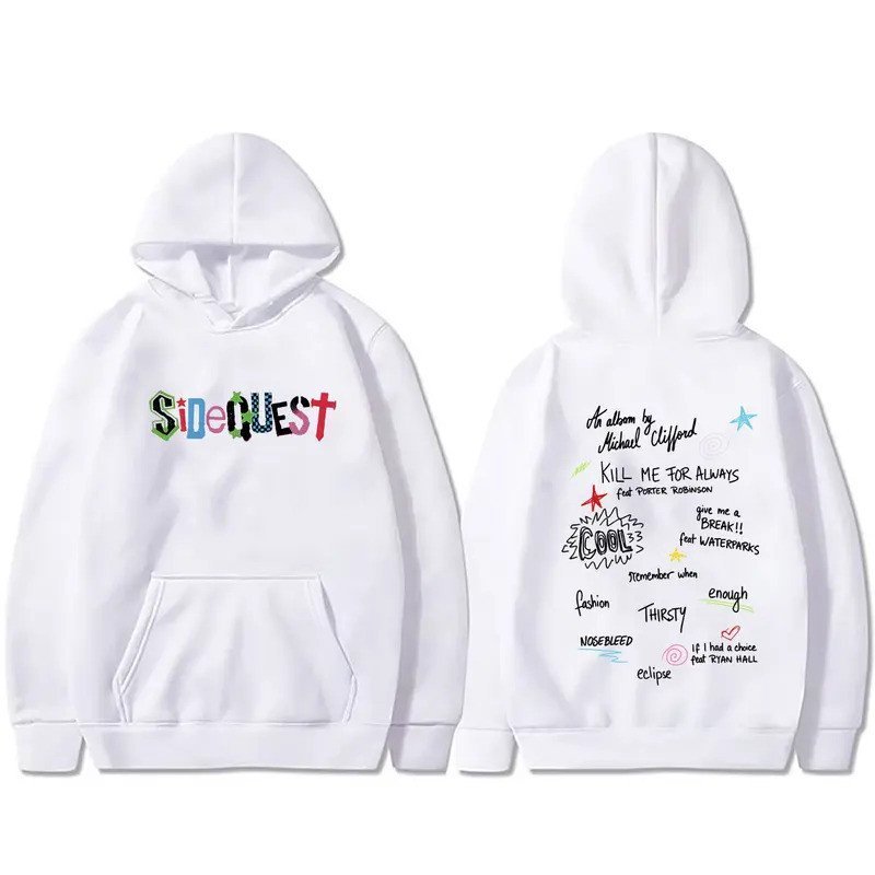 Punk Rock Band 5 Seconds of Summer Hoodie Everyone's A Star Pullover Hoodies Men Women Retro Gothic Oversized Hooded Swe