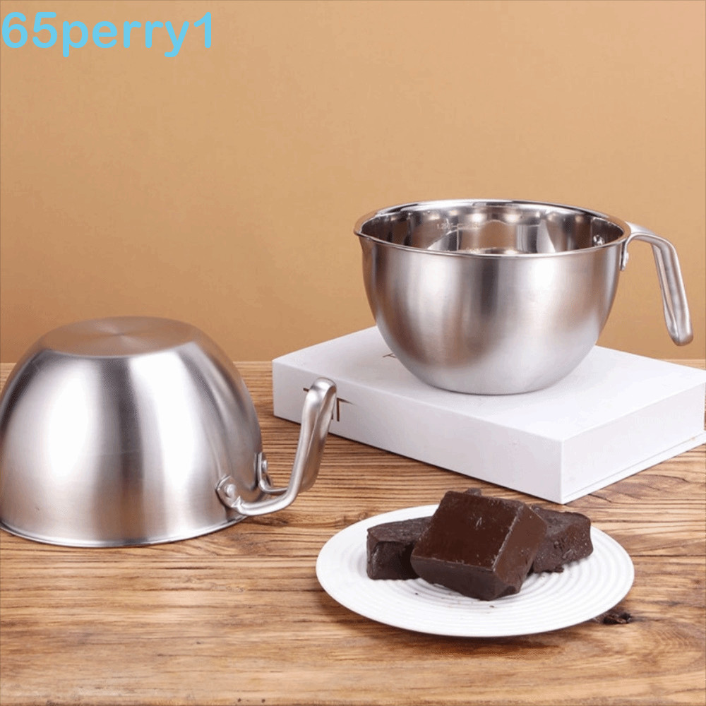 Conjunto De Pote Para Derreter Chocolate PERRY1 , Aço Inoxidável 304 Com Panela De Caldeira Dupla Em Escala