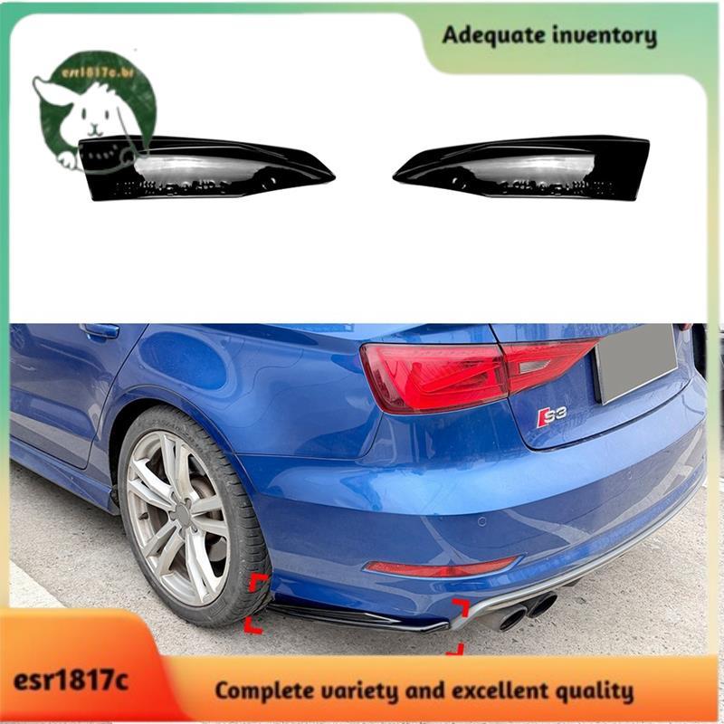 Difusor Traseiro Do Lábio Carro Para A3 8V Sline 2013-2016 Divisor Lateral Spoiler Guarnição