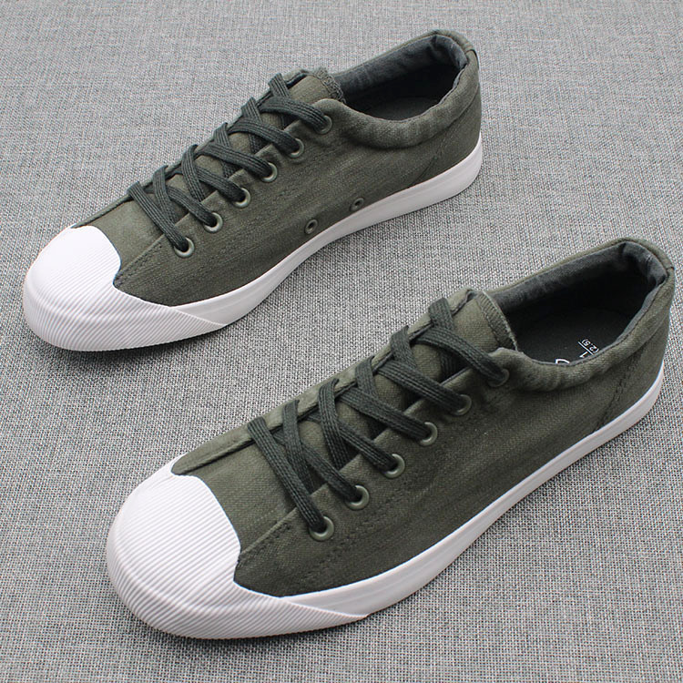 Sapatos masculinos sapatos de lona de cano baixo sapatos da moda tênis novos simples respirável sapatos masculinos versã
