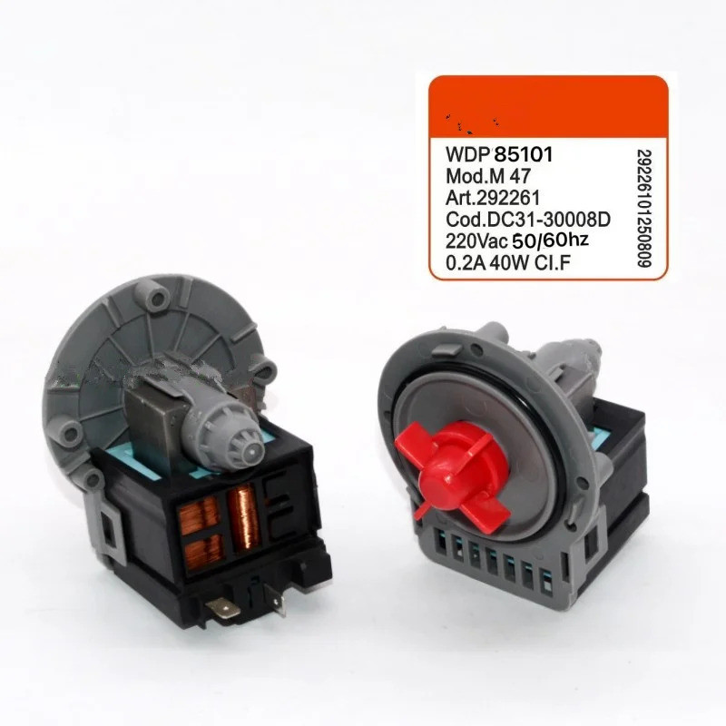 Novo Para LG Máquina De Lavar Roupa Dreno Bomba De Água motor Da Drenagem DC31-30008D WDP85101 50/60hz Parte H