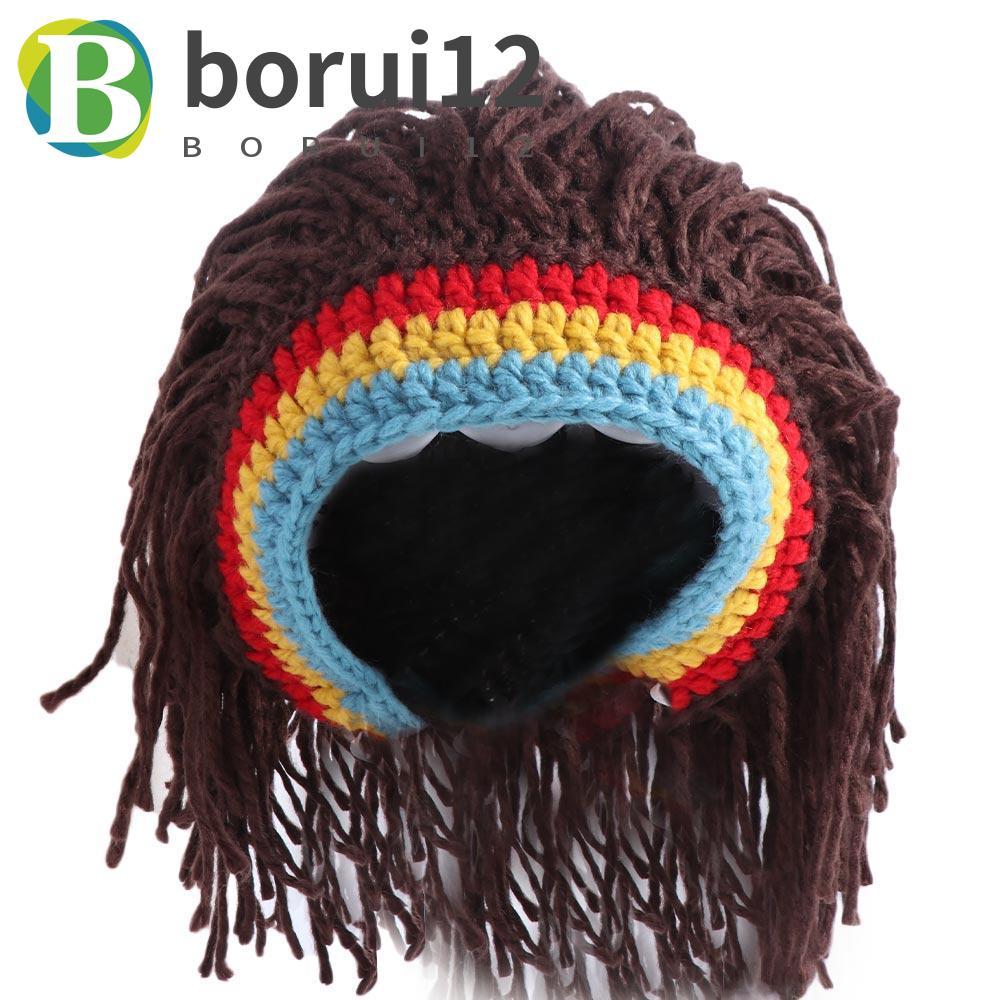 BORUIB Peruca Masculina , Acessórios Para Cabelo Sintético , Festa De Halloween Engraçada , Balaclava , Artesanal , Croc