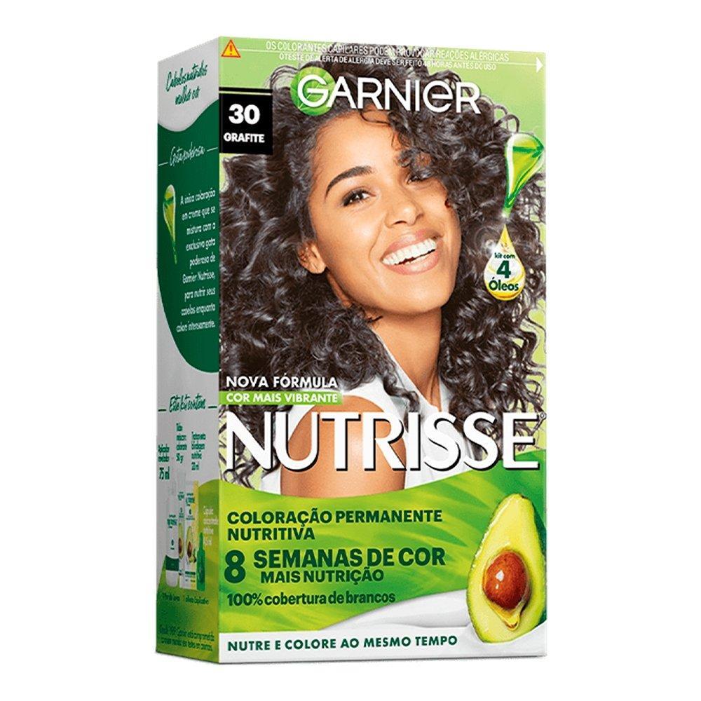 Tintura Nutrisse Kit 30 Castanho Escuro
