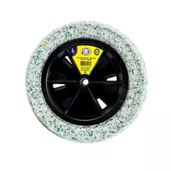 Roda Pneu Macico Force Borracha Expandida 3.25X8X1 26mm Linha Leve