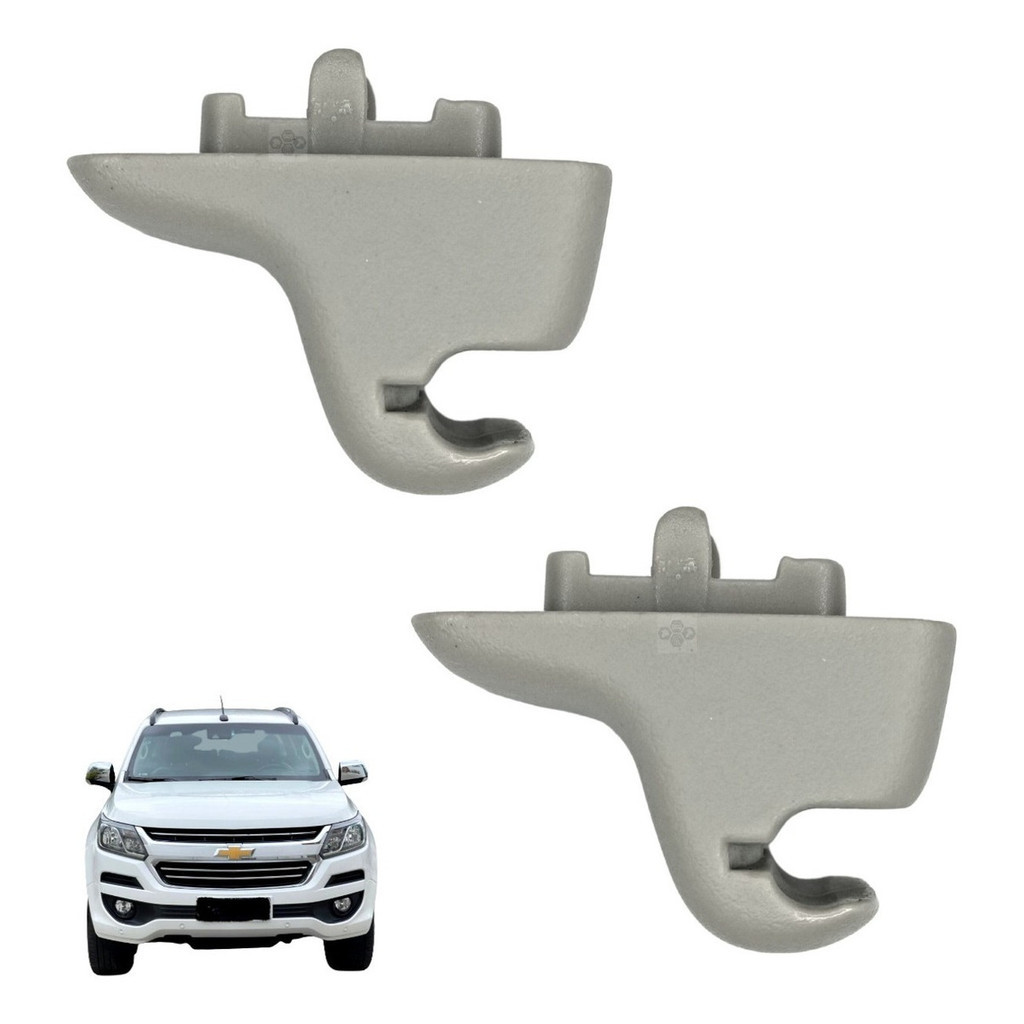 Kit 02 Suporte Quebra Sol S10 2012 2013 2014 2015 2016