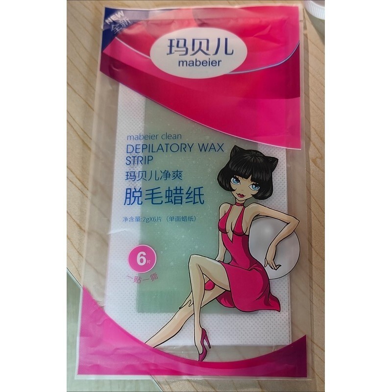Mabel limpeza remoção do cabelo papel de cera das mulheres dos homens creme de cera de abelha axilas braços membros remo