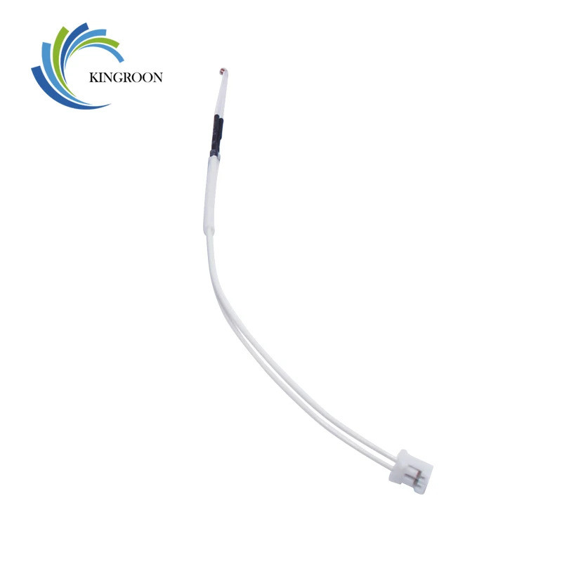 Termistor NTC 100K para Impressora 3D KINGROON com Terminal PH2.0-2pin, Sensor de Temperatura NTC3950 com Cabo de 120mm,
