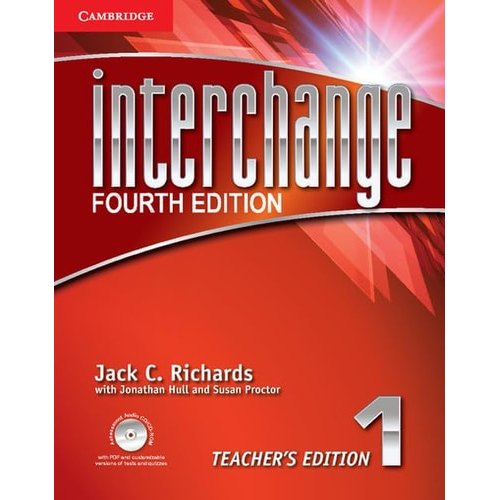 Interchange Level 1 Teacher's Edition With Assessment Audio cd-rom de Jack C. Richards*Jonathan Hull*... 8046533