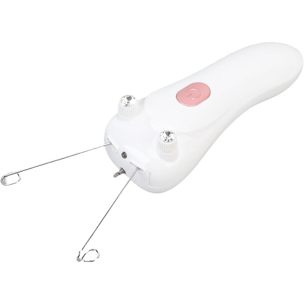 Epilador Elétrico Brrnoo para Remoção de Pelos Faciais para Mulheres, Recarregável por USB, Epilador de Fio de Algodão p