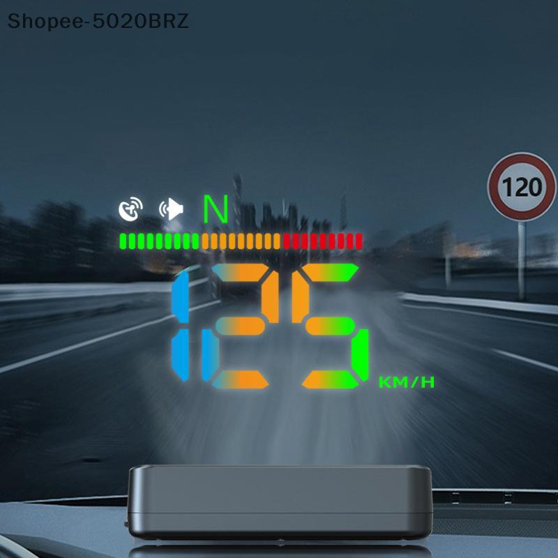 [THEBR] Velocímetro LED Para Carro HUD Veículos Medidores De Velocidade Do Pára-Brisa Projetor De Exibição Principal GPS