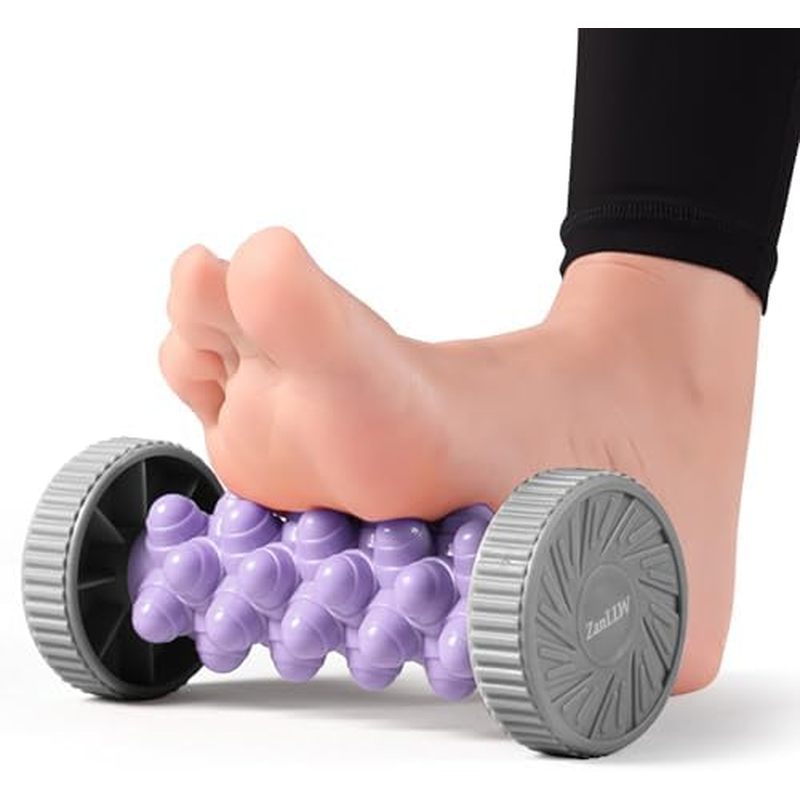 Rolo De Pé ZanLLW Para Alívio De Fascite Plantar , Massageador Manual De Pés De Tecido Profundo Circulação E Da Dor , Te